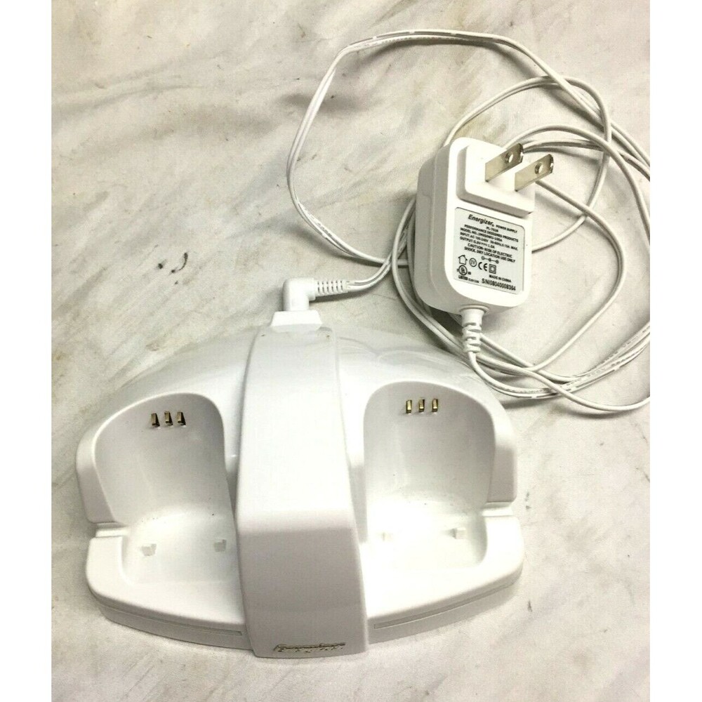 Energizer Charging System Dock Charger For Nintendo Wii White PL-7528 Free Ship